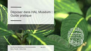 Guide de dépôt HAL Muséum